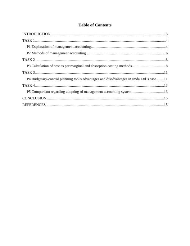 Report On Concept Of Management Accounting | Imda Ltd_2
