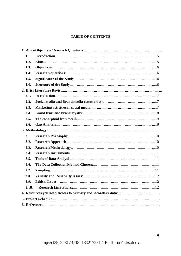 research proposal on impact of social media