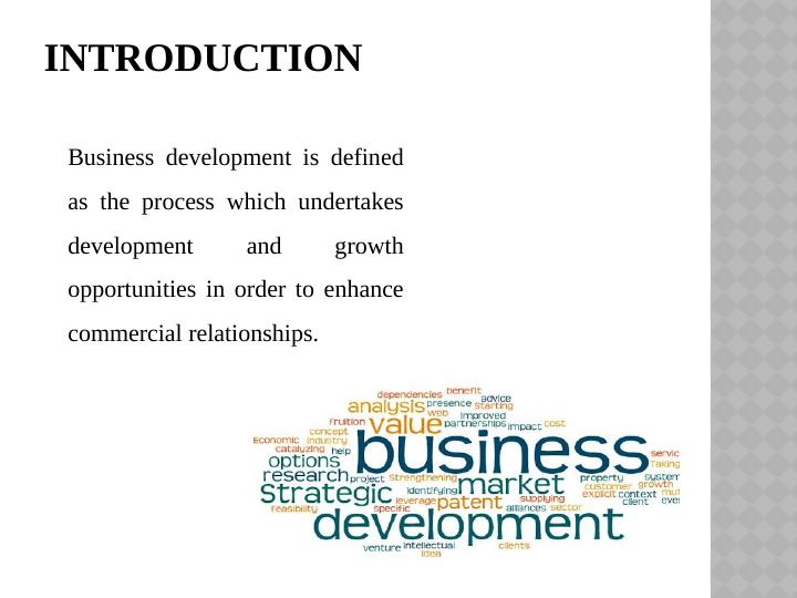 Business Development: PESTLE and SWOT Analysis_3