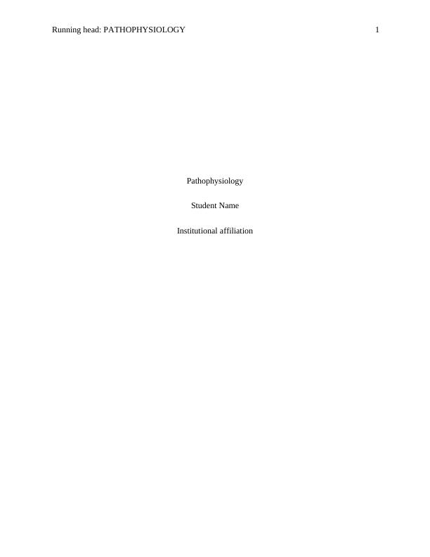 Pathophysiology | Assessment | 1_1