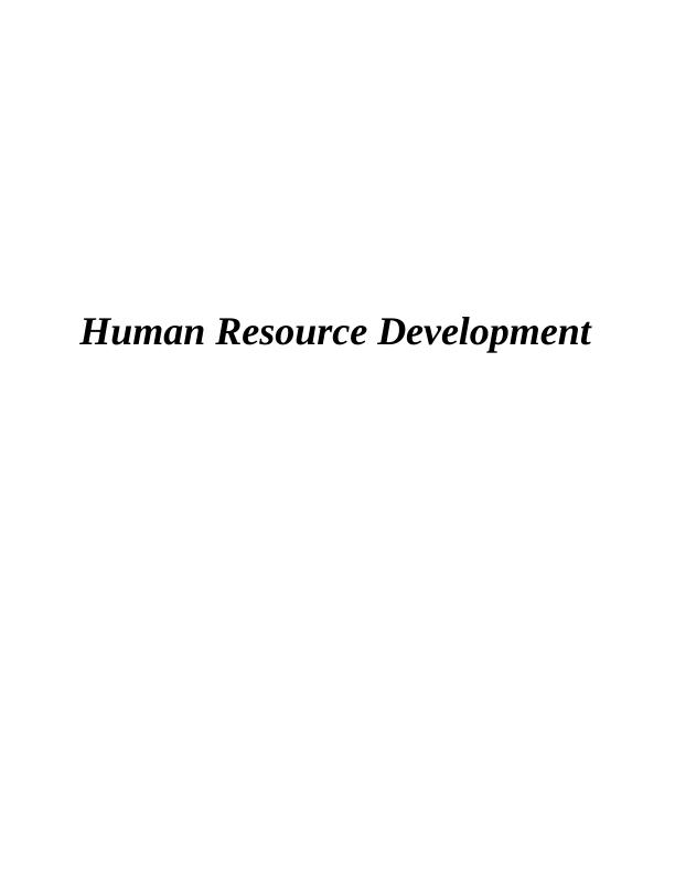 Human Resource Development of Sun Court_1