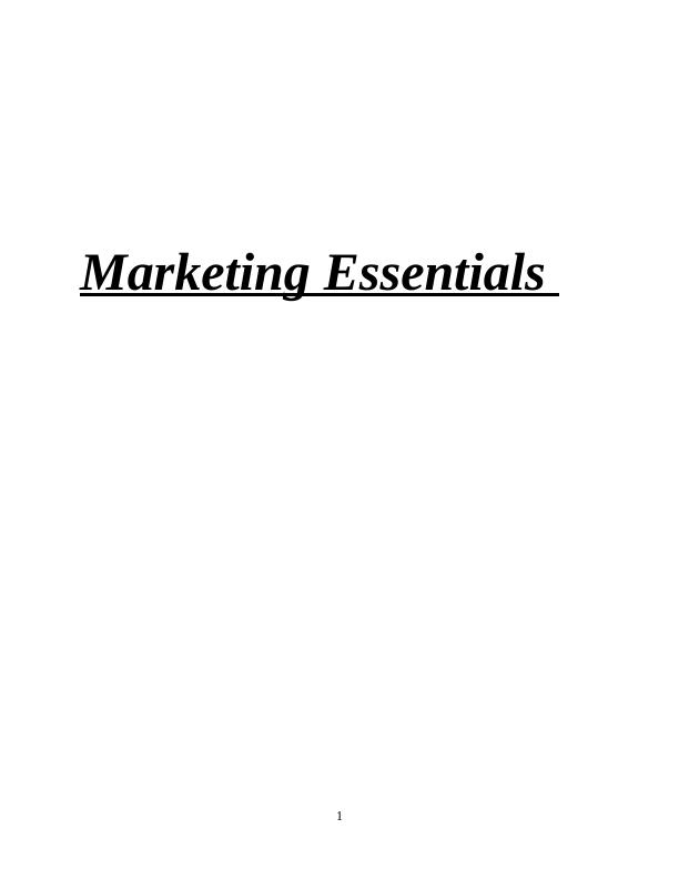 Roles and Responsibilities of Marketing Function in Cadbury_1