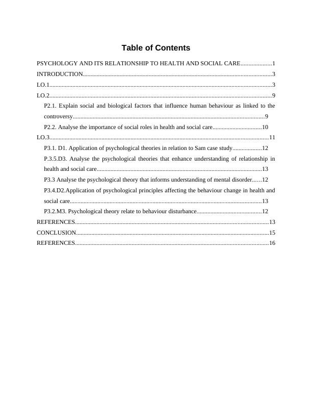 Health Psychology - Assignment_2