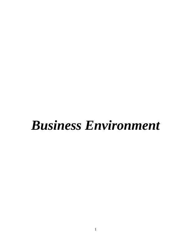 Business Environment: Hilton Food Group PLC_1