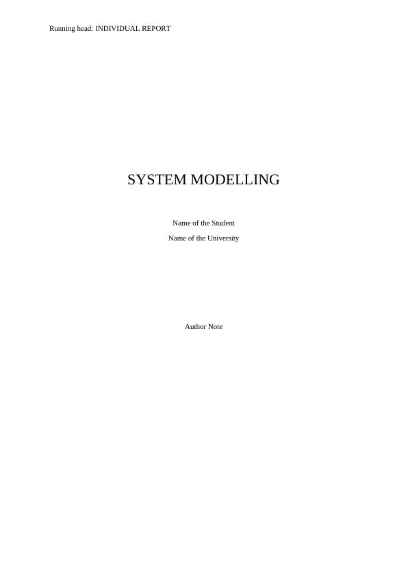System Modelling for WestAust Corporation Ltd._1