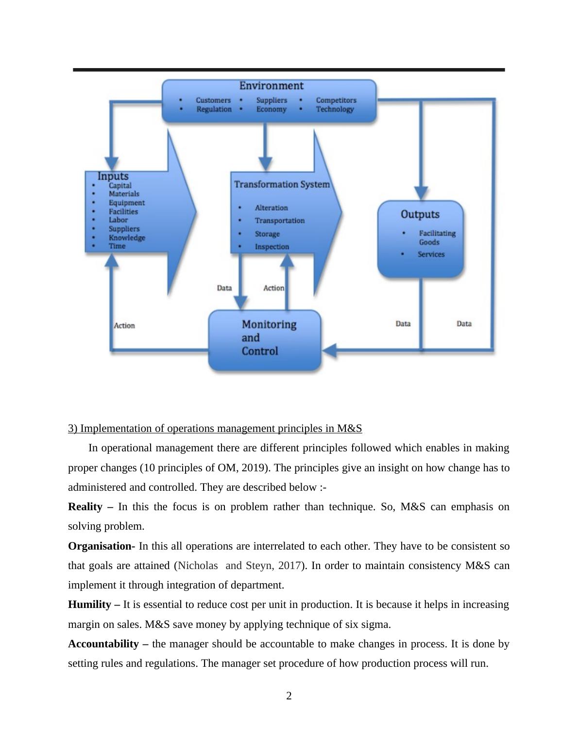 operations and project management assignment