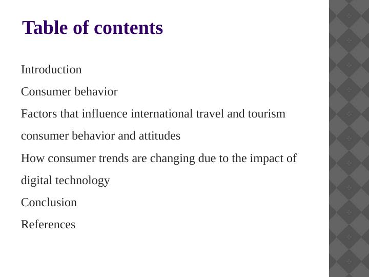 International Travel & Tourism Consumer Behavior & Insight._2