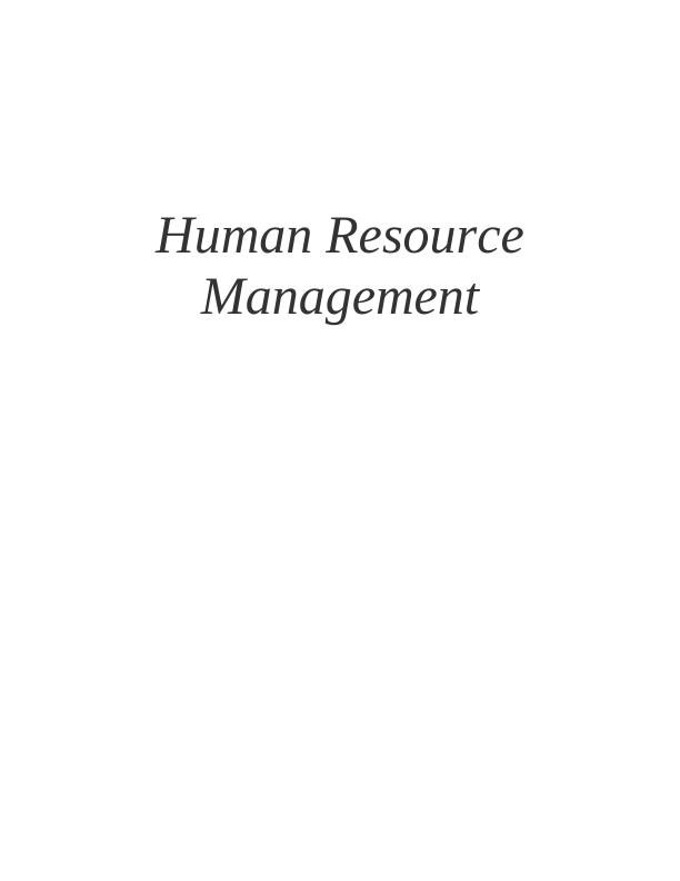 Human Resource Management: Functions, Practices, and Impact on Organizational Profit and Productivity_1