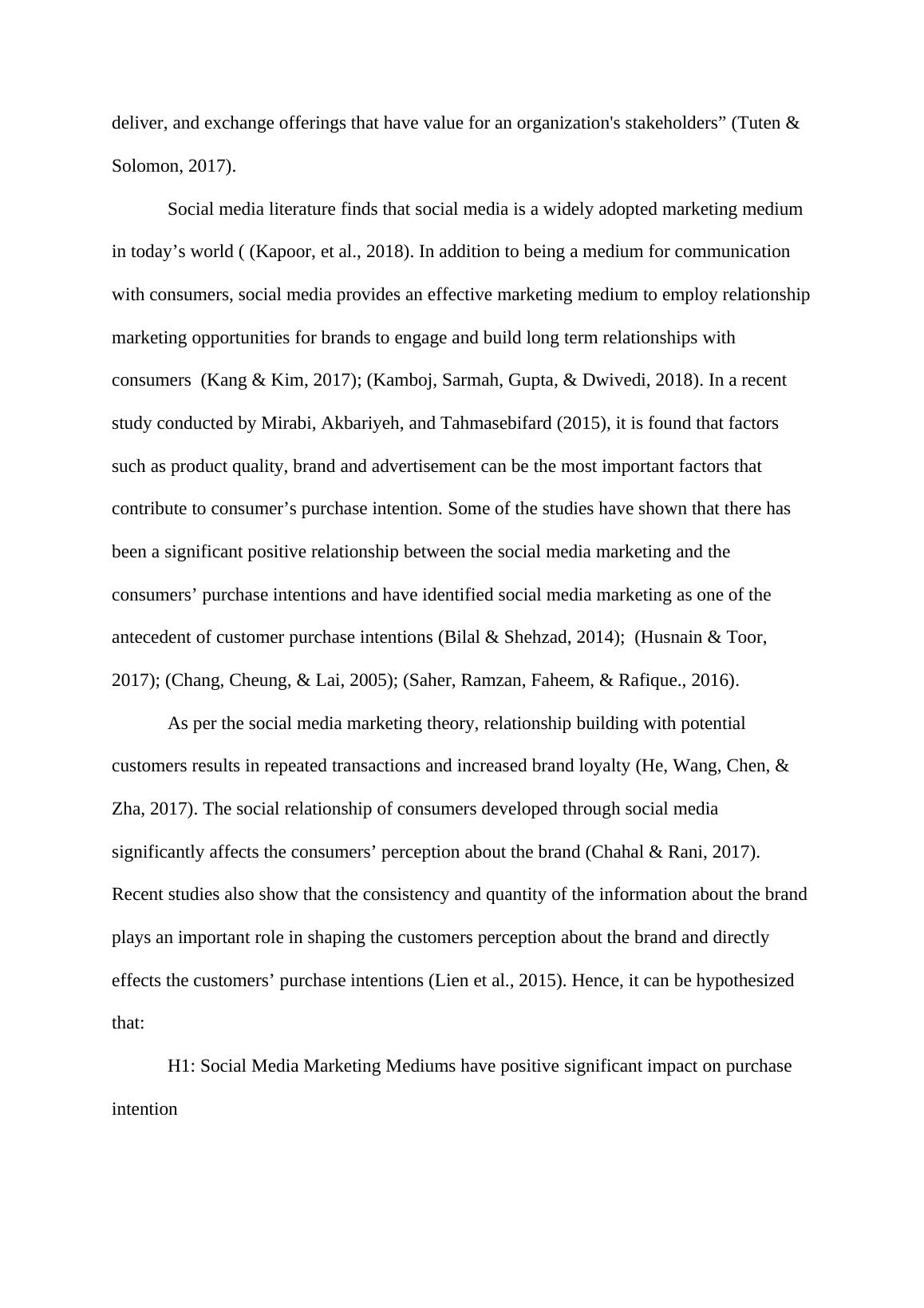 Social Media Marketing Assignment Pdf