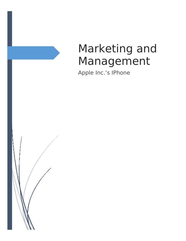Marketing and Management Assignent Sample_1