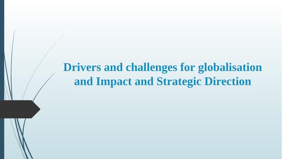 Drivers and challenges for globalisation_1