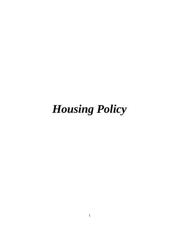 historical-development-of-national-housing-policy