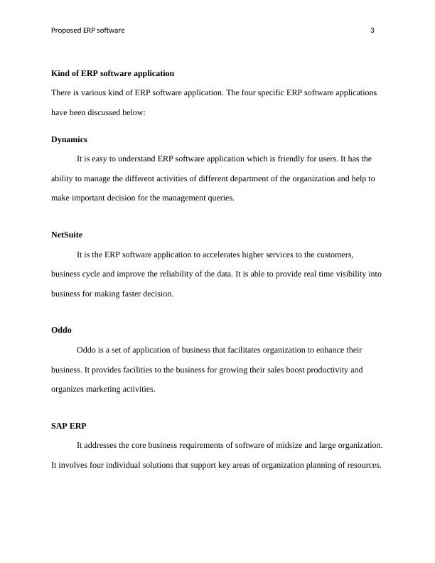 Proposed ERP Software Application Assignment_3