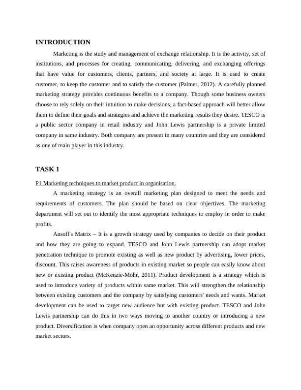 Report on Marketing Techniques Doc_3