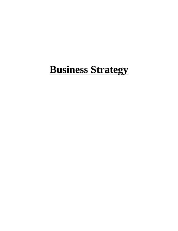Assignment Business Strategy of Vodafone Plc_1
