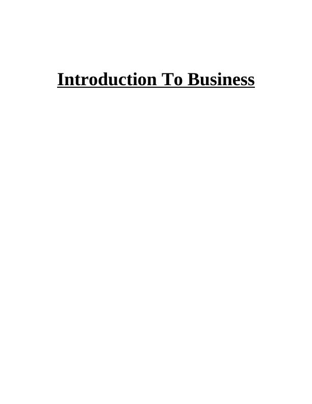 Introduction To Business - IKEA_1
