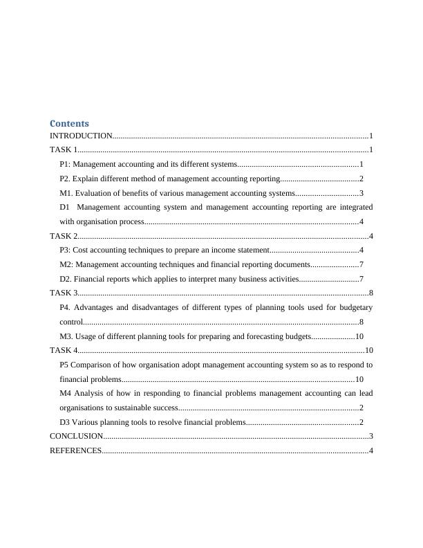 Management Accounting Assignment - LM Engineering ltd_2