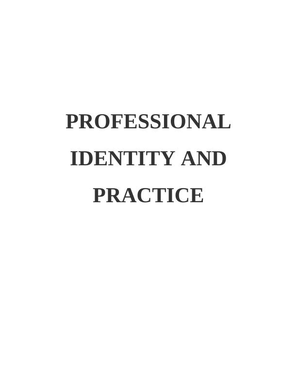 Professional Identity Development_1
