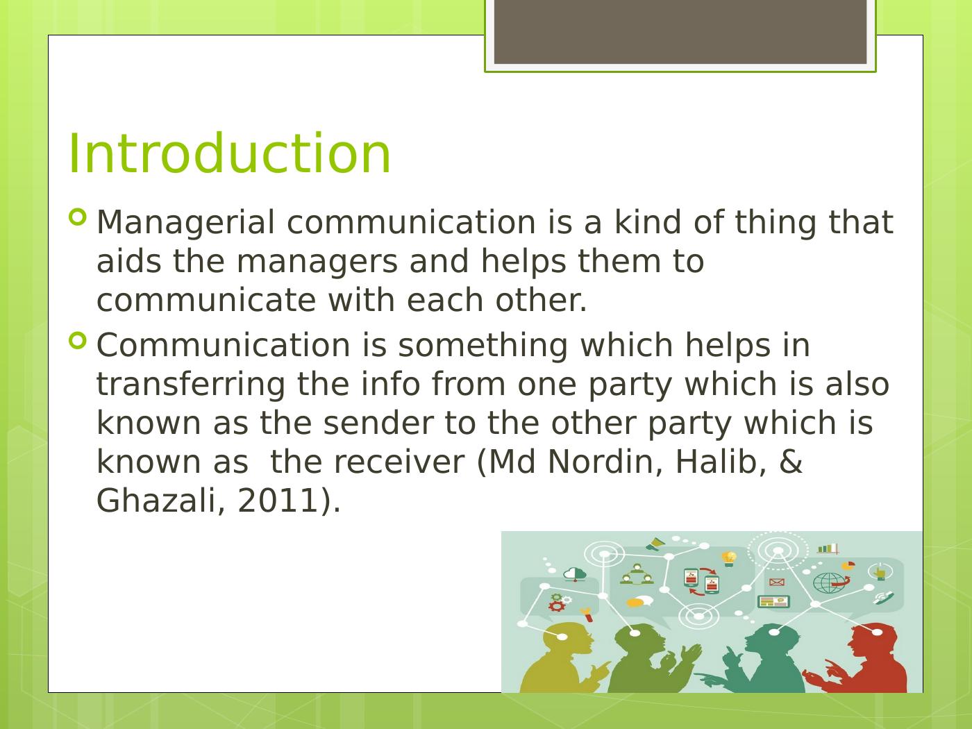 case study of managerial communication