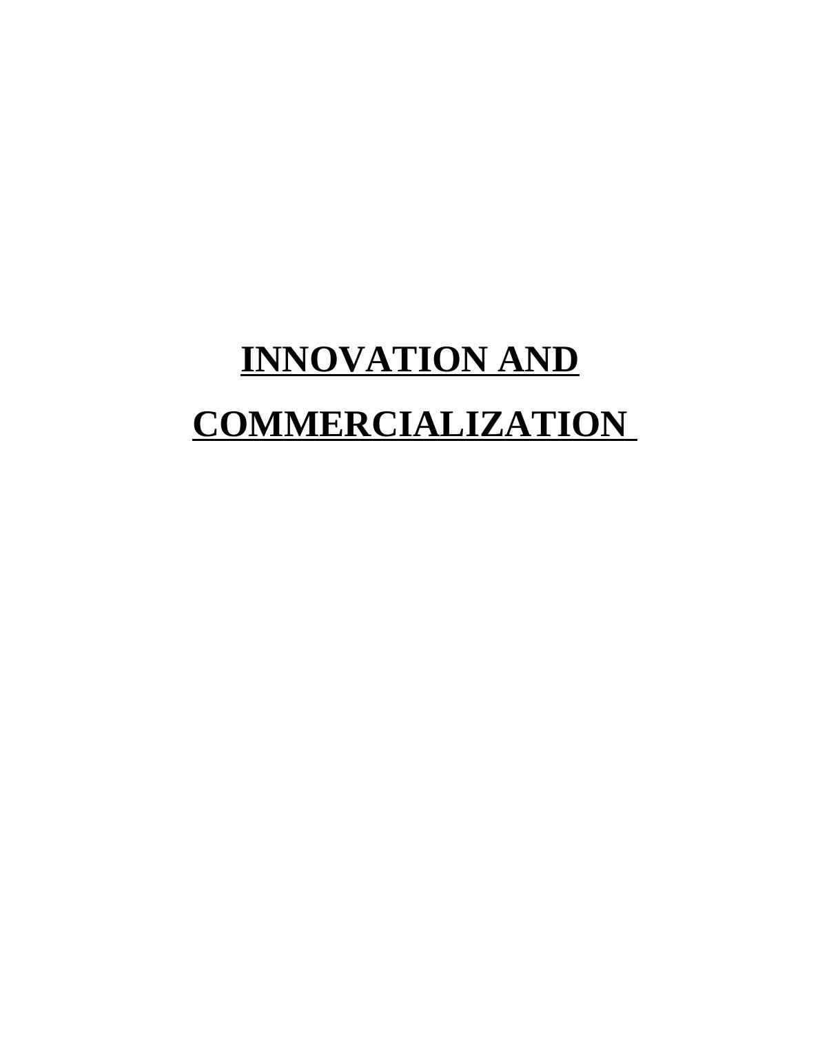 Innovation and Commercialization (Solution)_1