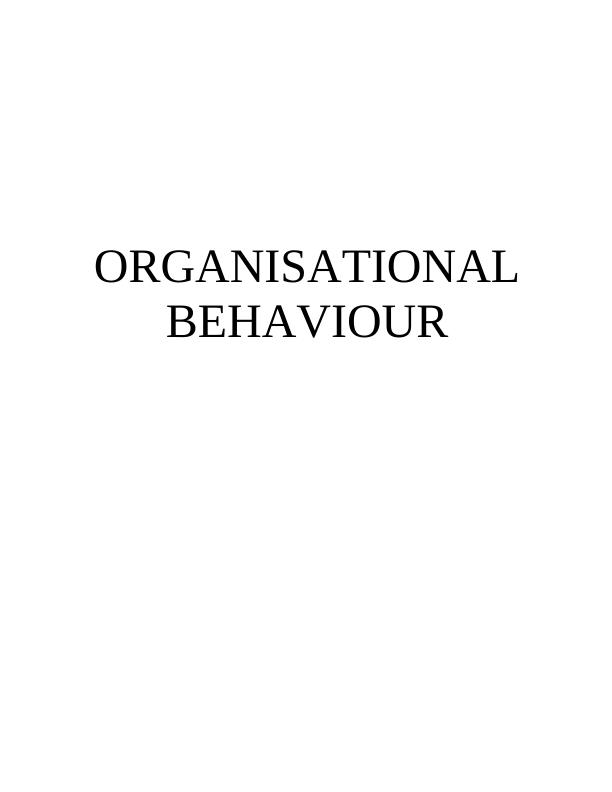 Organisational Behaviour - A David & Co Limited_1