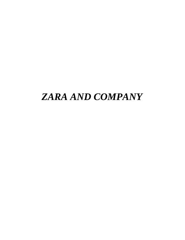 (solved) Zara and Company - PDF_1
