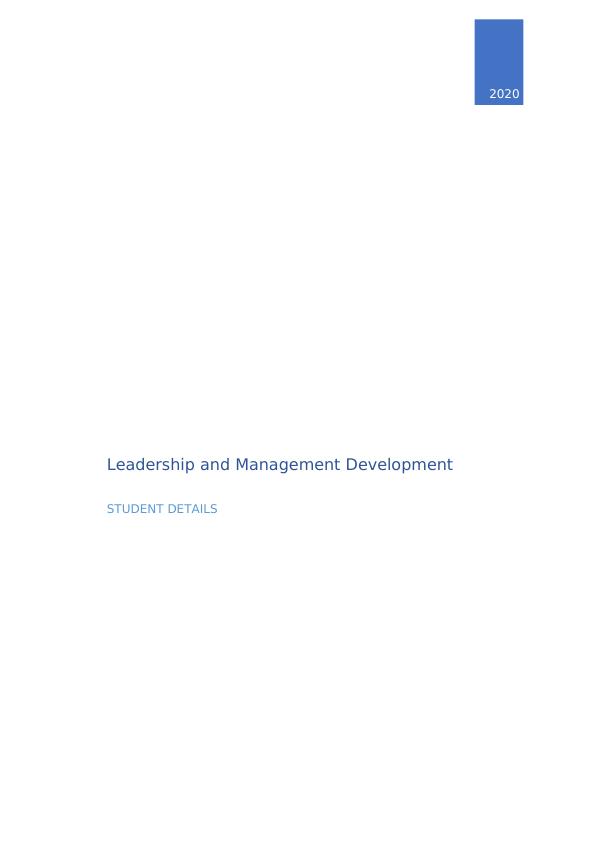 Leadership And Management Development_1