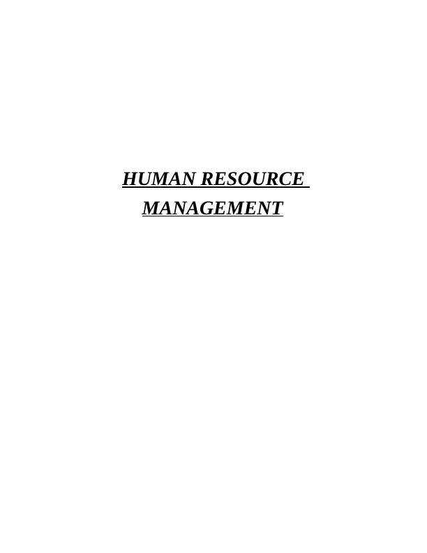 Human Resource Management of J. P. Morgan_1