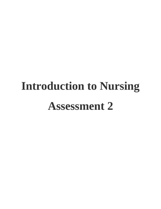Nursing Assessment Report_1