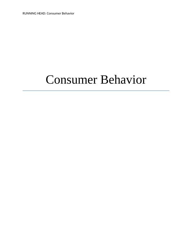Report on Aspects of Consumer Behavior- Lamborghini_1