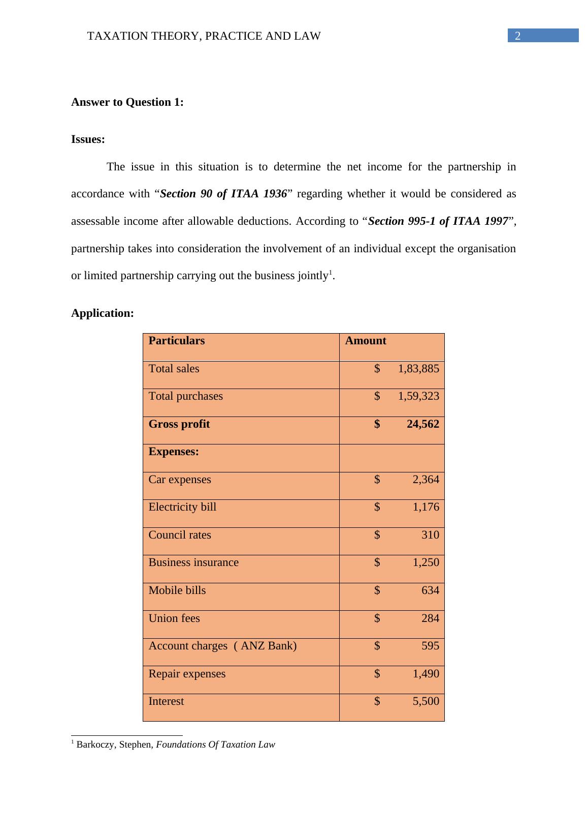 Taxation Theory, Practice and Law
