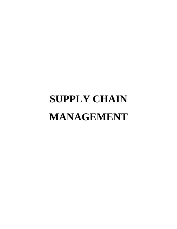 Supply Chain Management assignment : Zalora_1