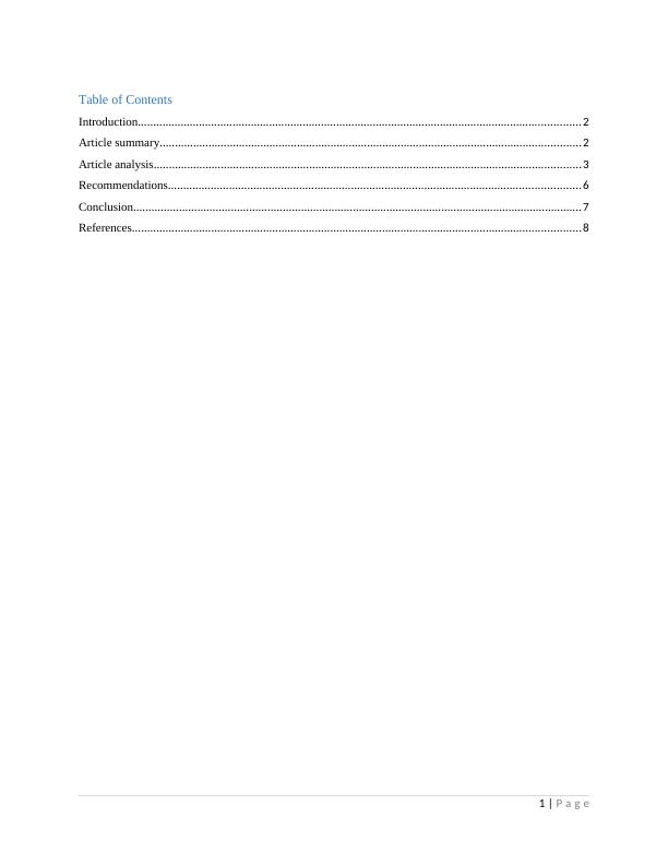 Organizational Behavior  -  Sample Assignment  PDF_2