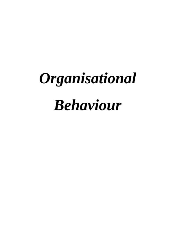 P4. Apply concepts and philosophies of organisational behaviour_1
