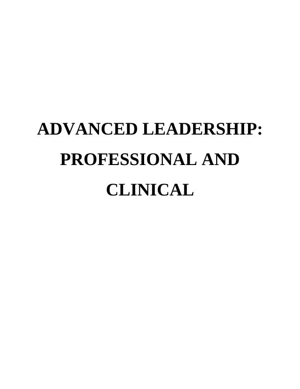 Leadership in Health care organisation_1