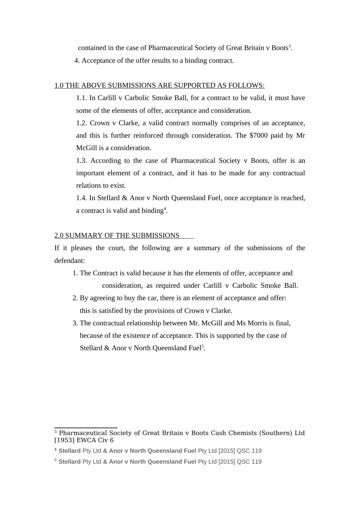 SGQW8/2017 BETWEEN Gordon McGill Plaintiff and Jemima Morris Defendant