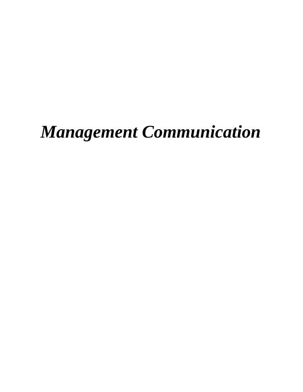 Management Communication Assignment - Qantas Airlines_1