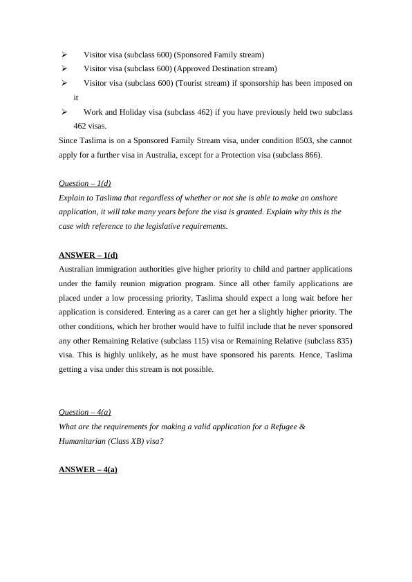 Australian Immigration Law Assignment_3