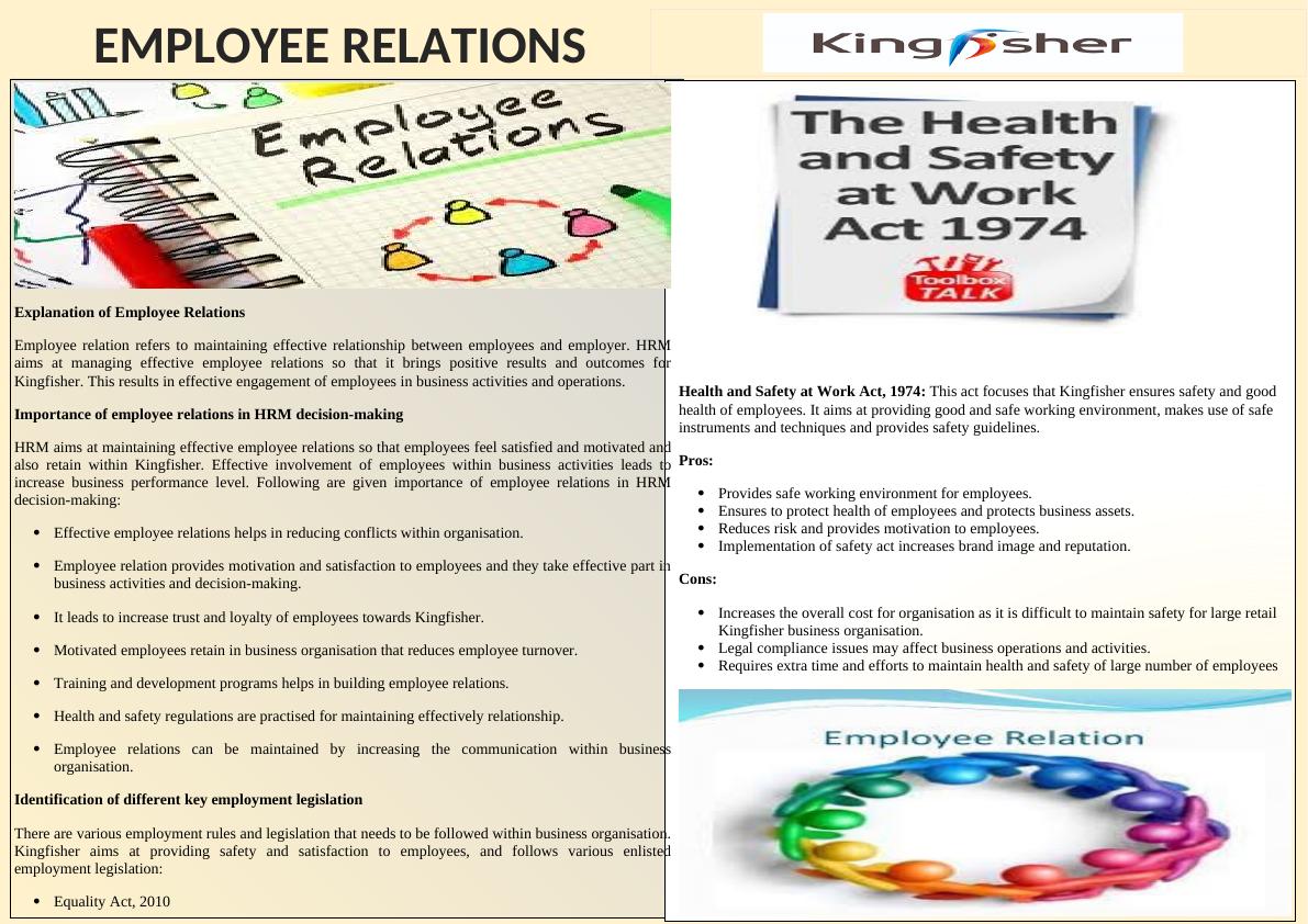 Employee relations strategy assignment_1
