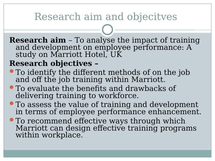 Impact of Training and Development on Employee Performance: A Study on Marriott Hotel UK_2