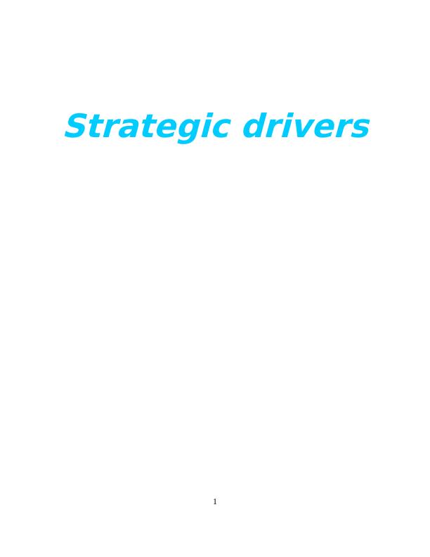 BUS3005 - Strategic Drivers_1