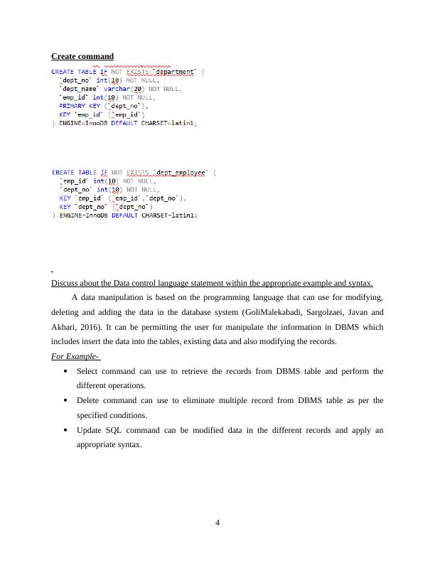 Data Modelling & SQL Language : Assignment_4