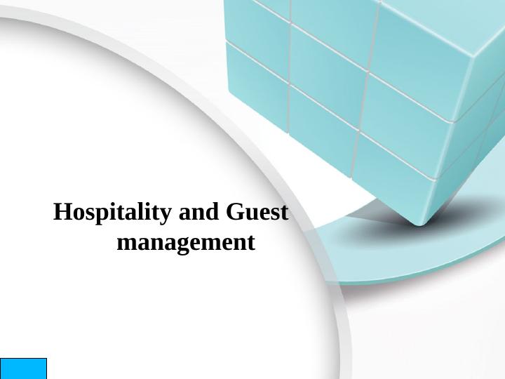 Hospitality and Guest Management_1