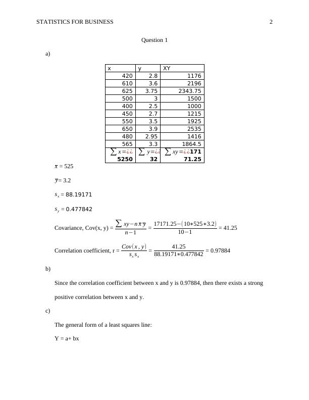 Statistics for Business_2