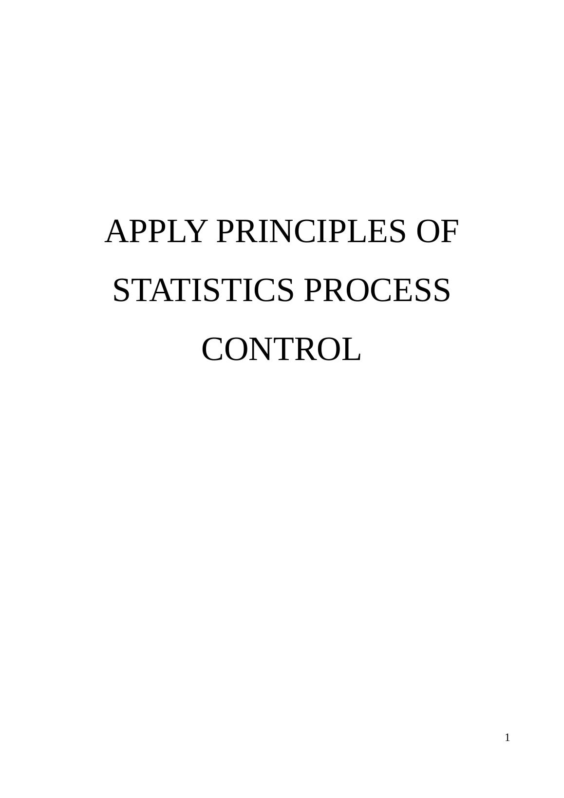 Apply Principles of Statistics Process_1