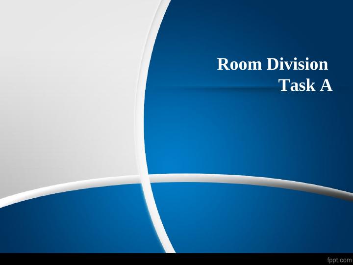 Room Division: Introduction, Accommodation and Front Office Services_1