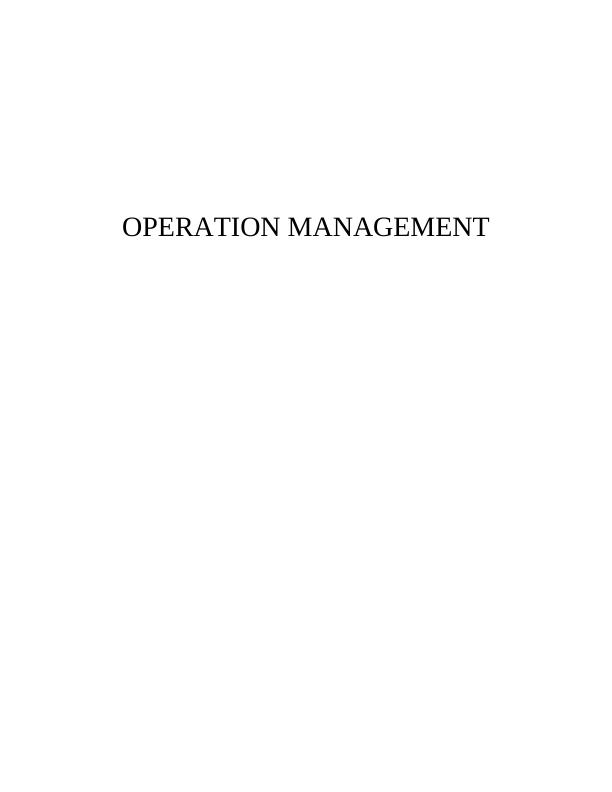 Quality Management and Process Strategies in R.M. Williams_1