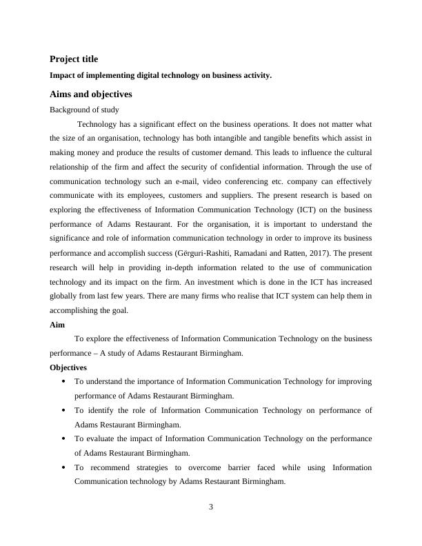 title for communication technology essay