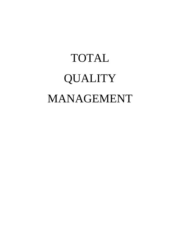 Total Quality Management in Baby Shop Store_1