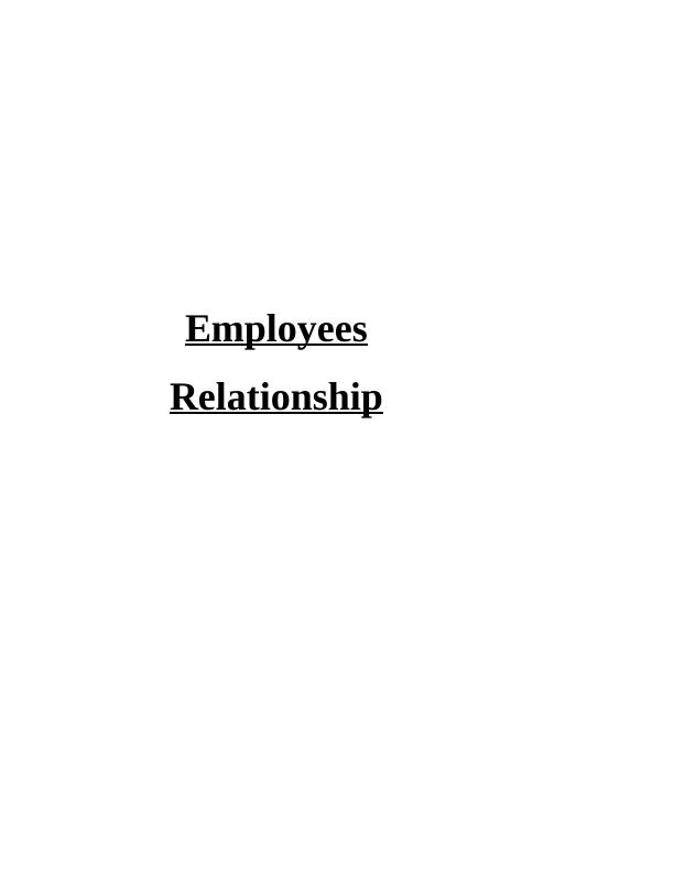 Employees Relationship in Tesco_1